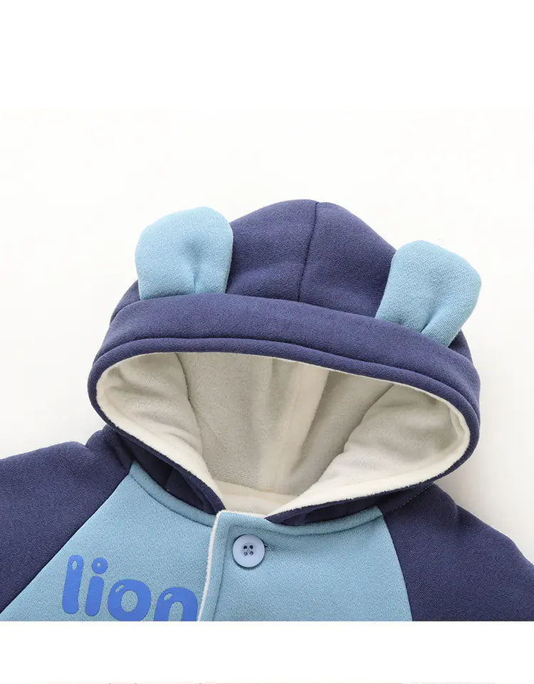 Infant Winter Fleece Hoodie for Boys and Girls