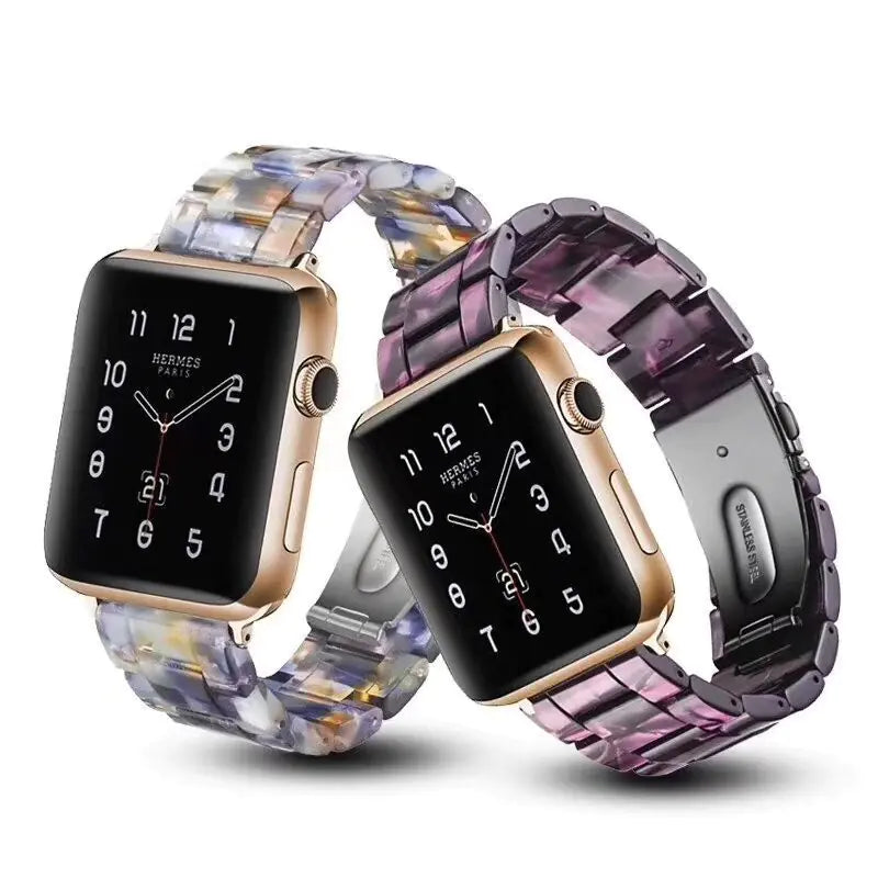 Elegant Apple Resin Bands for iWatch 1-4
