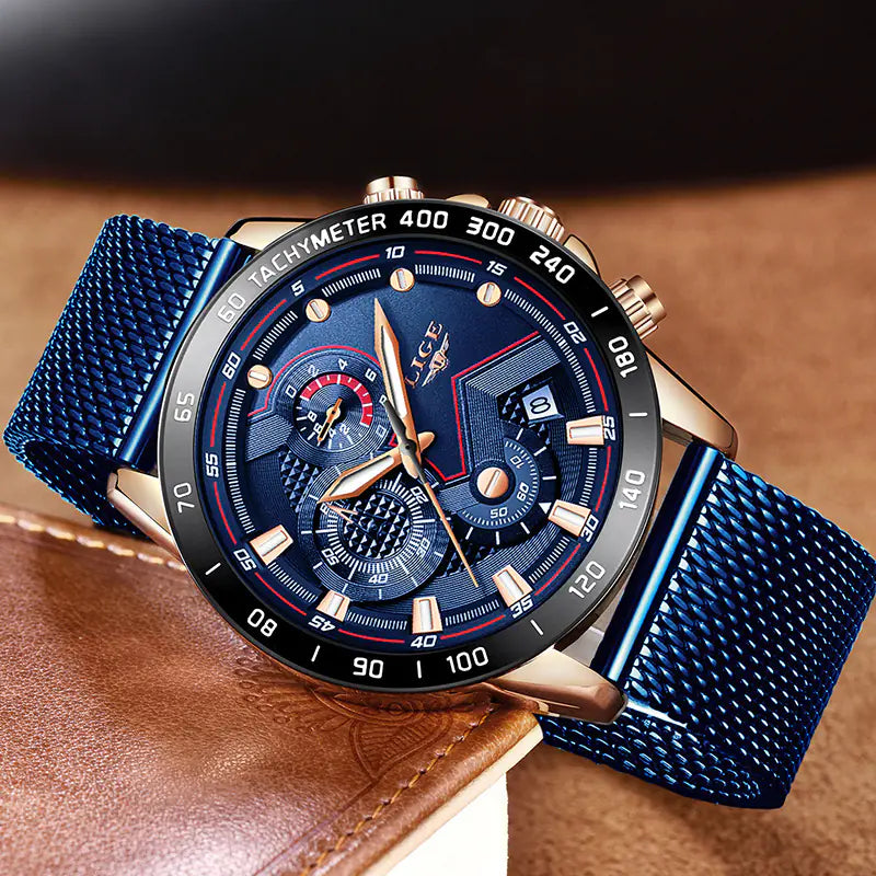 2019 Men's Elegant Mesh Watch