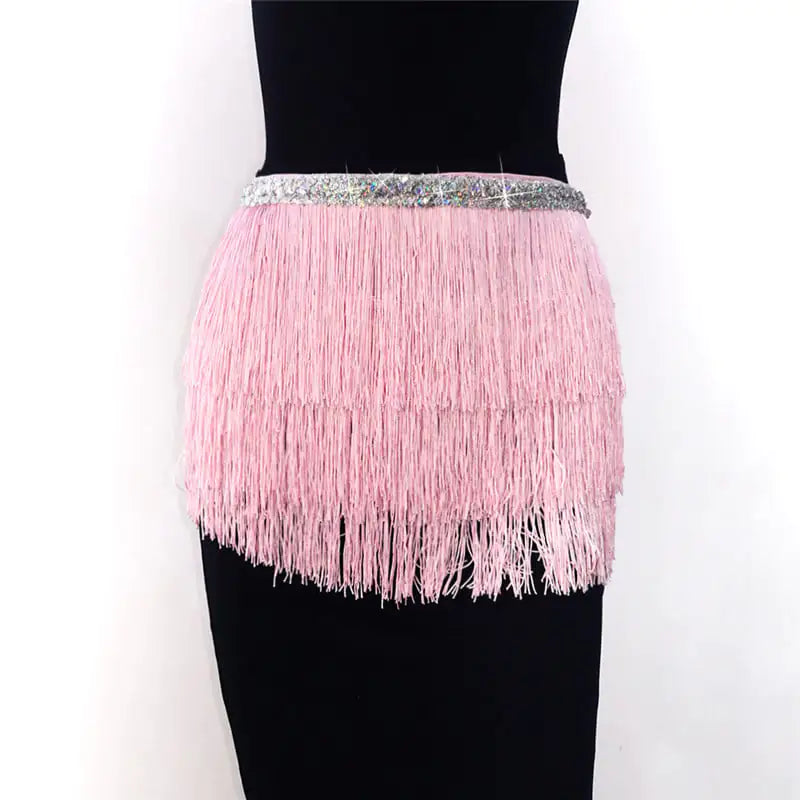 Trendsetter Fringed Skirt - Global Hit