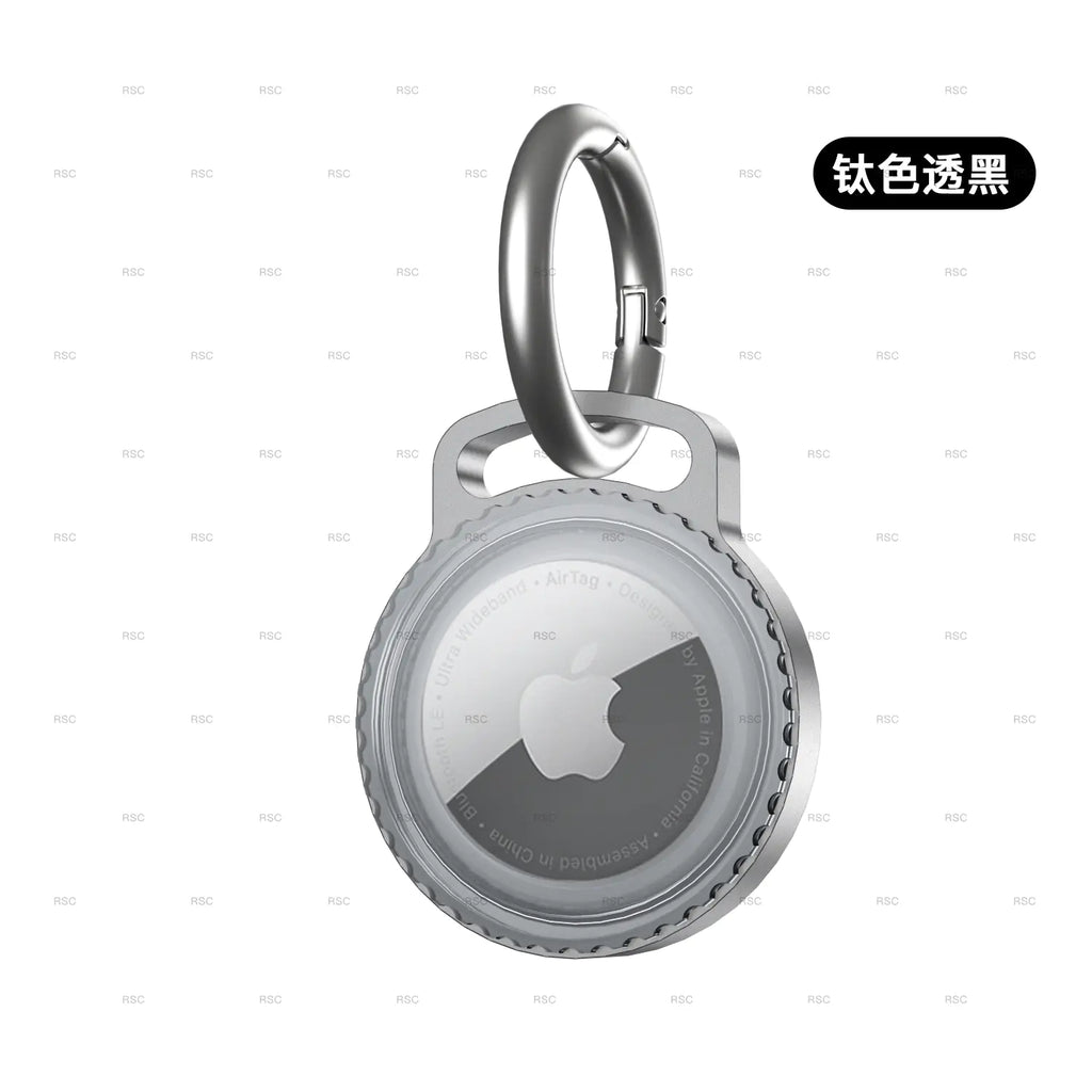 AirTag Alloy Secure Case & Waterproof Keychain