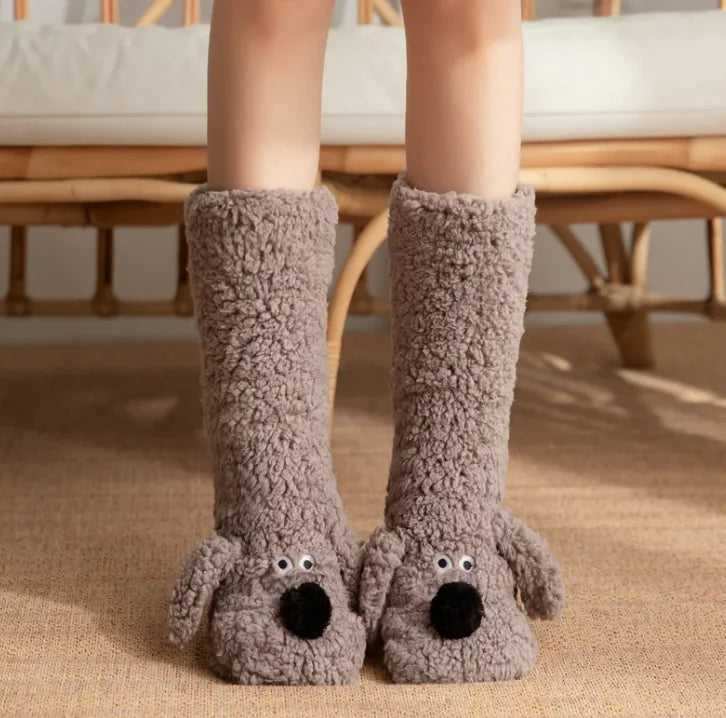 Ladies' Cozy Canine Socks