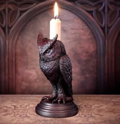 Enchanted Avian Candle Stand