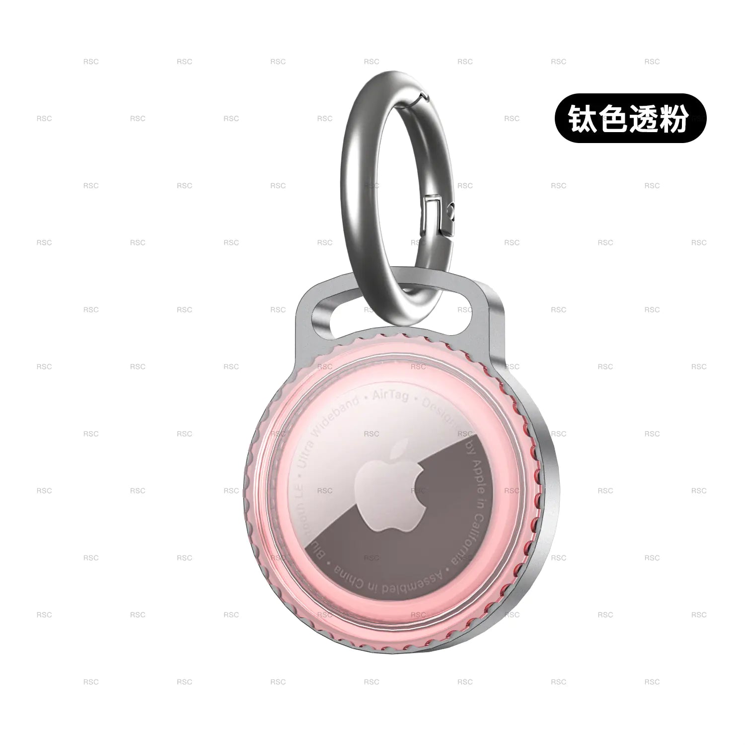 AirTag Alloy Secure Case & Waterproof Keychain