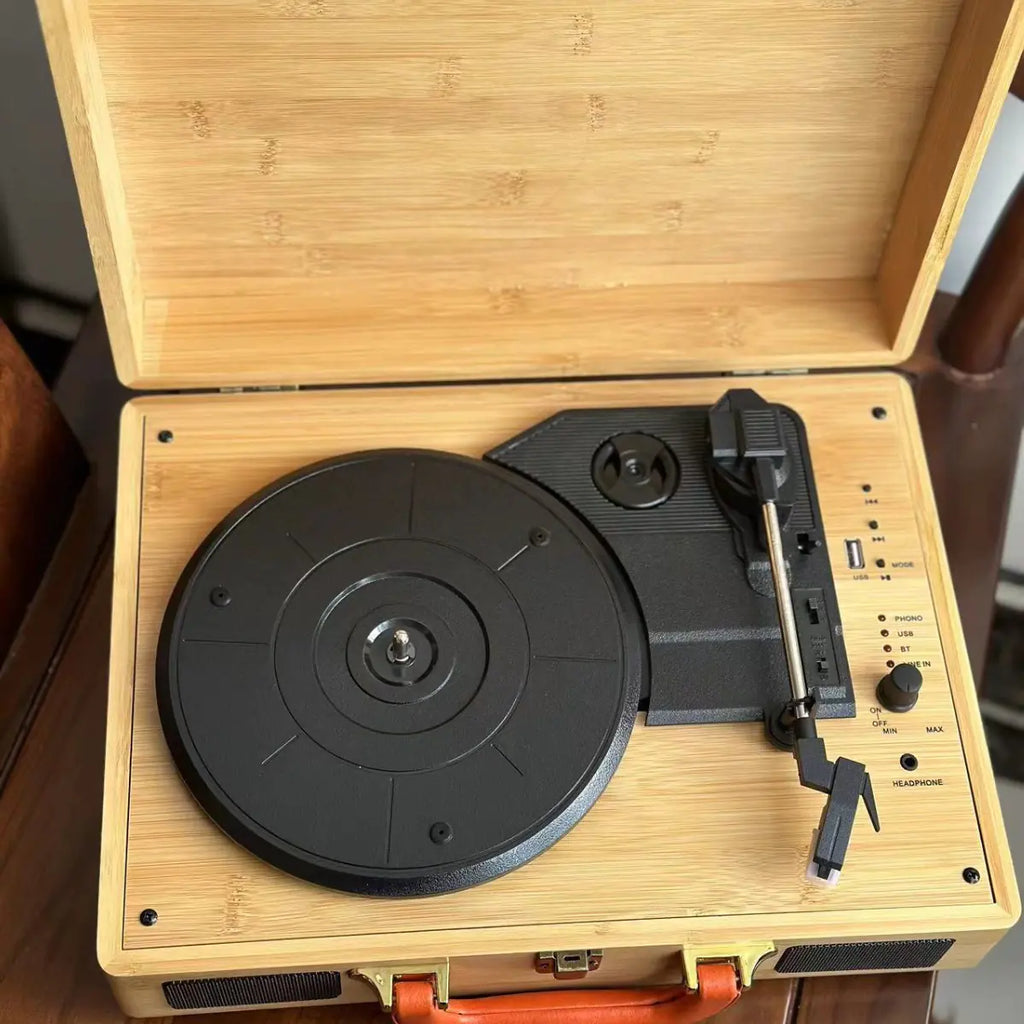 Portable Classic Vinyl Speaker
