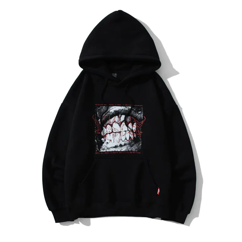Modern Drawstring Couple Hoodie