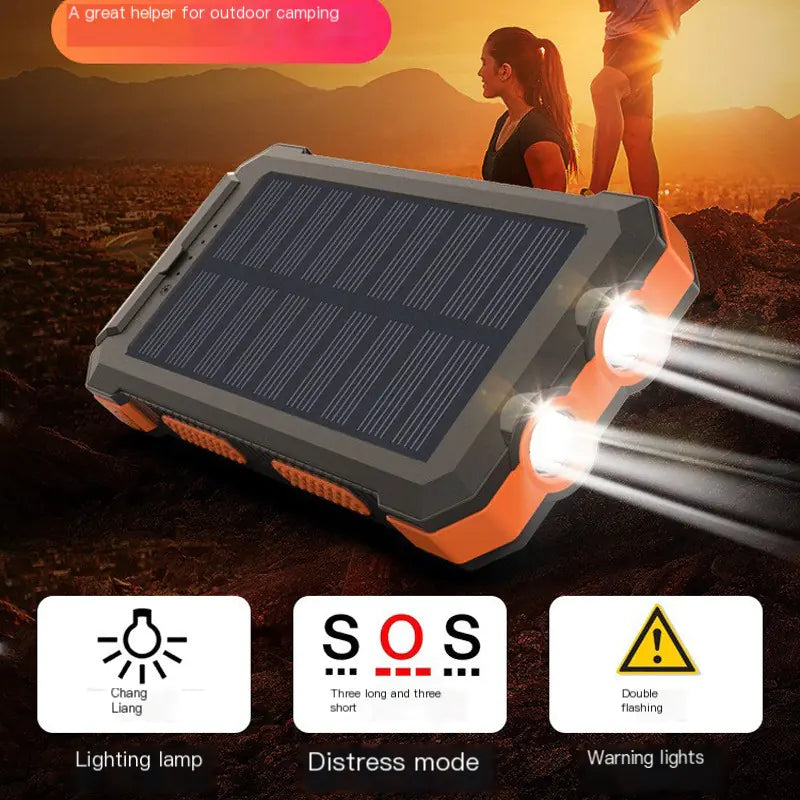 Eco Trek Solar Charger 20000mAh with Compass