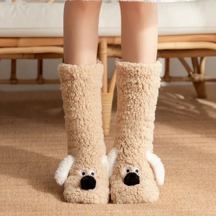 Ladies' Cozy Canine Socks