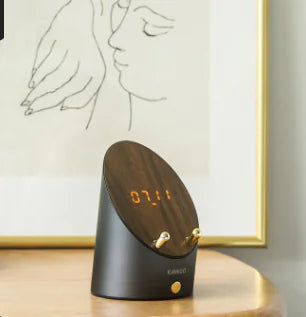 Mini Bluetooth Speaker and Phone Stand with Alarm Clock