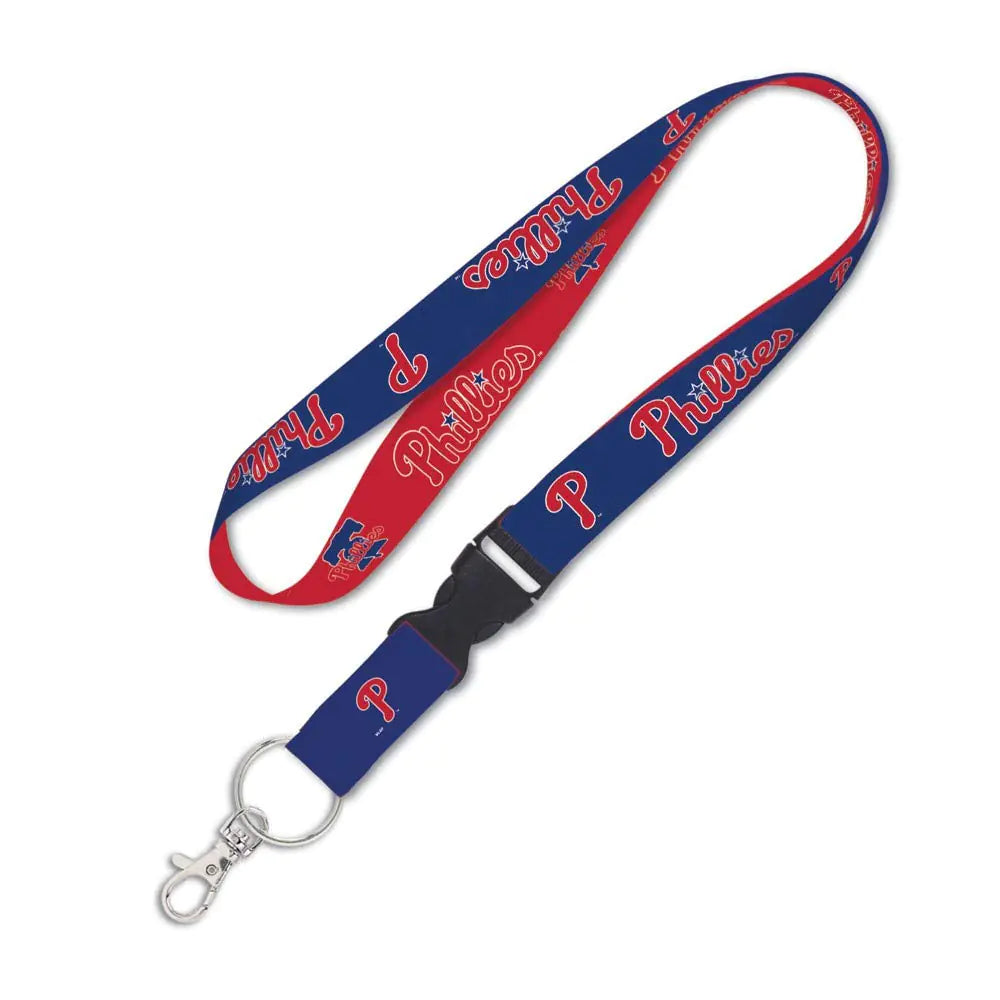 MLB Philadelphia Phillies Dual-Tone Lanyard with Quick Release