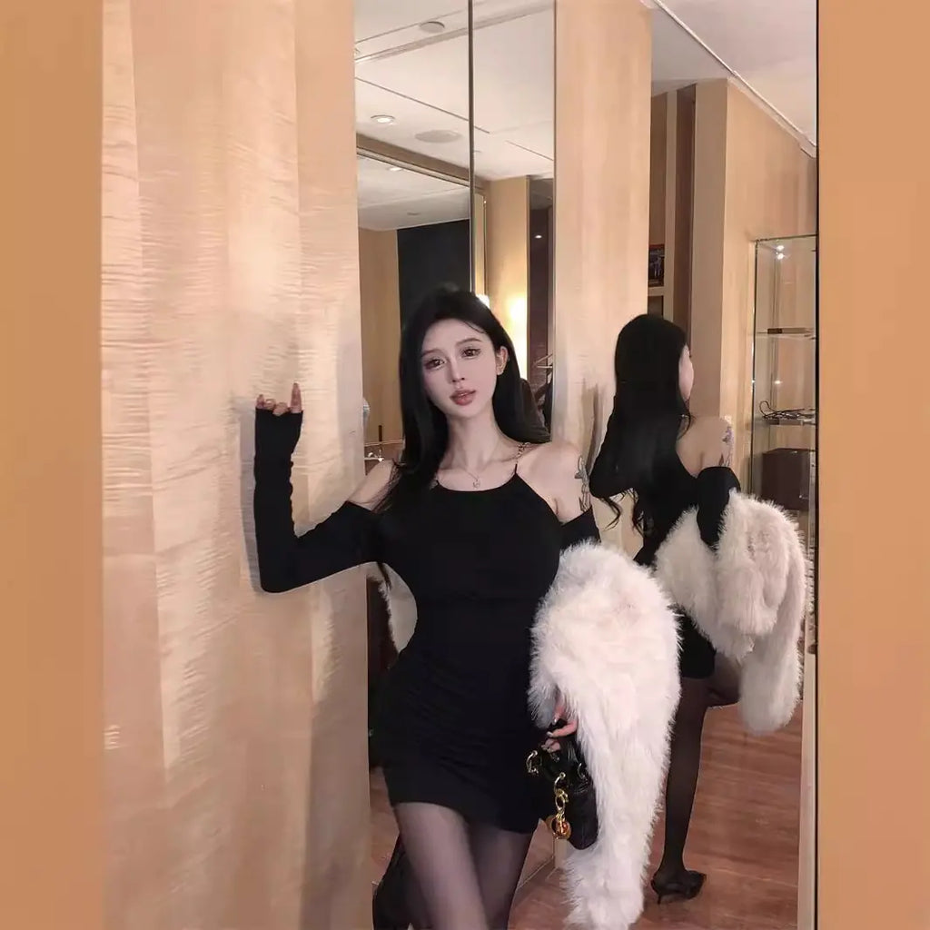 Autumn 2020 Elegant Long Sleeve Dress