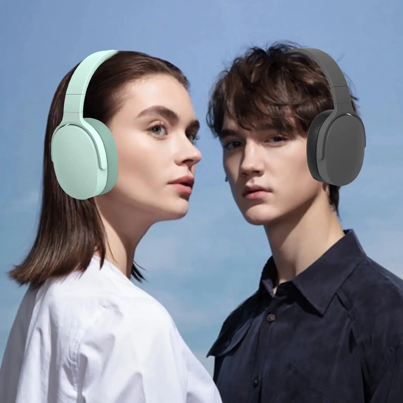 Compact Bluetooth 5.1 Noise-Canceling Headphones