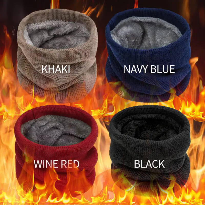 Cozy Knit Wool Scarf