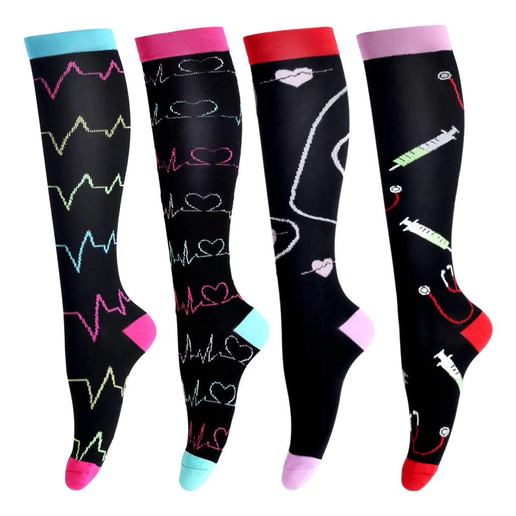 NurseMate Long Support Compression Socks