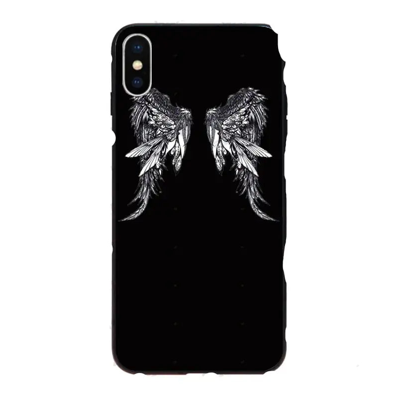 Heaven & Hell Wings iPhone Case