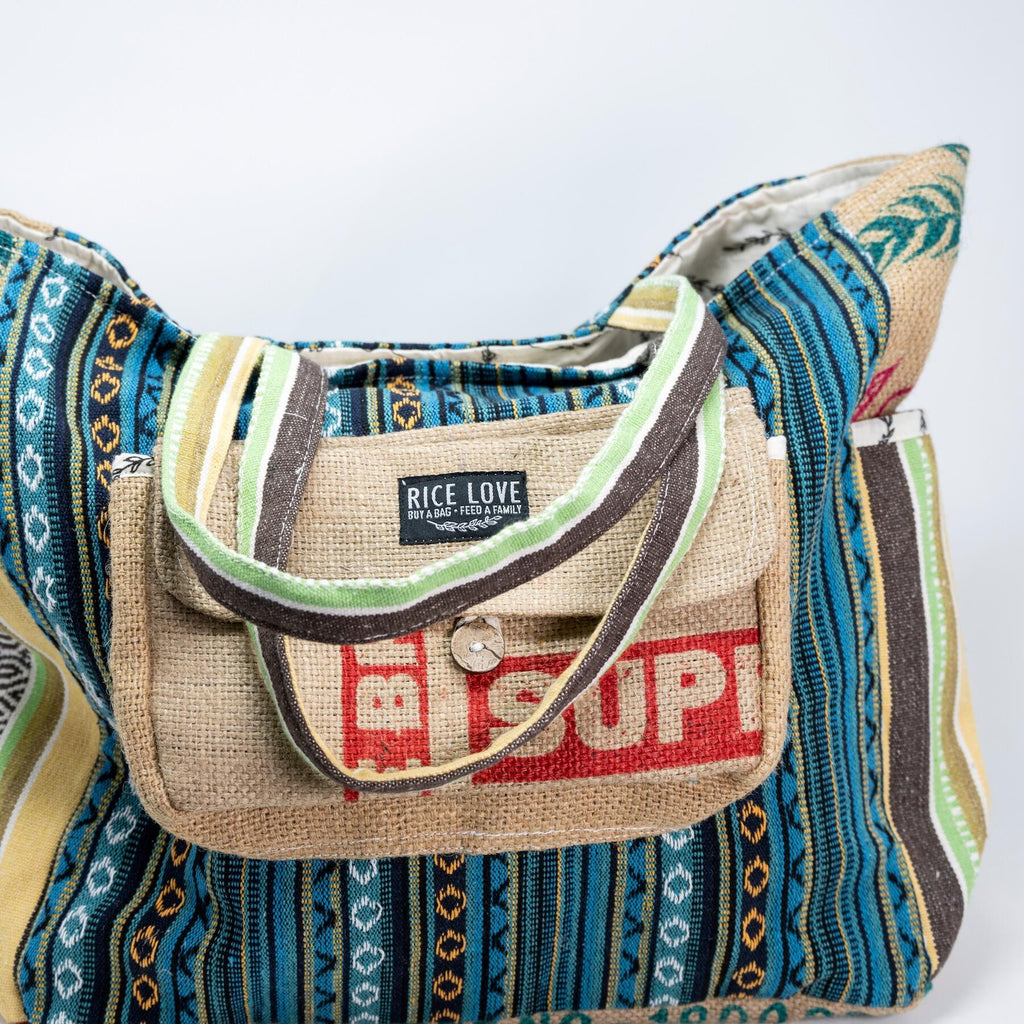 Recycled Travel Tote Goa