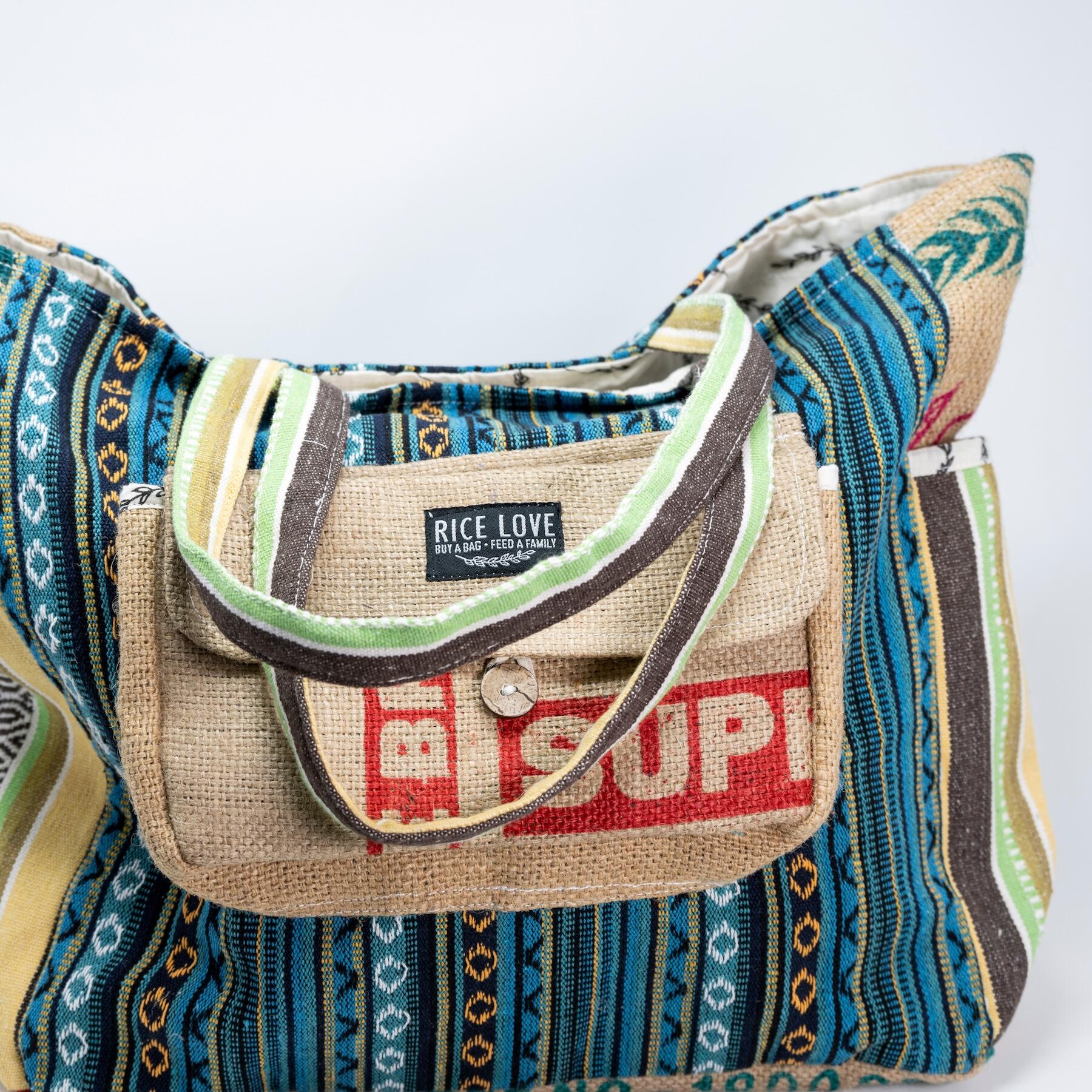 Recycled Travel Tote Goa