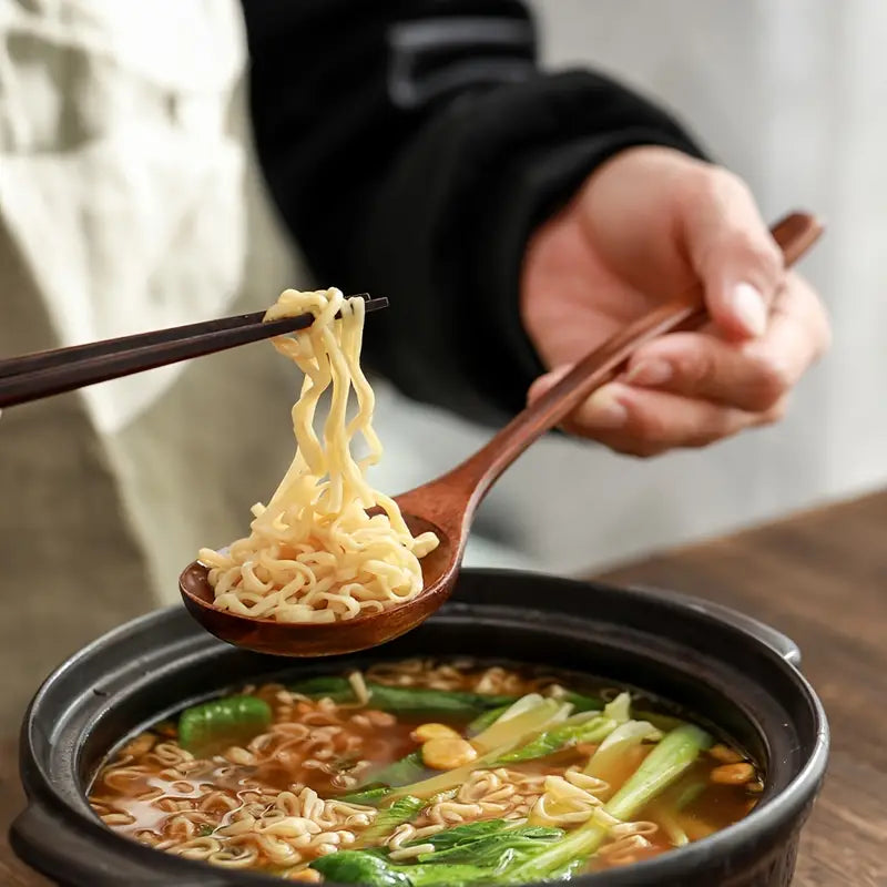 Chic Nanmu Wood Kitchen Spoon