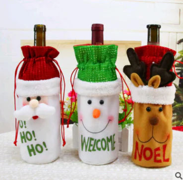 Holiday Wine Sleeve Sets