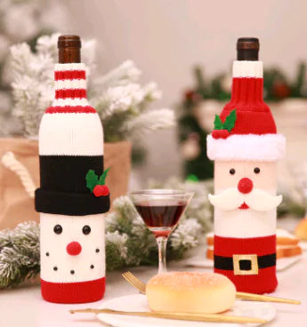 Holiday Wine Sleeve Sets