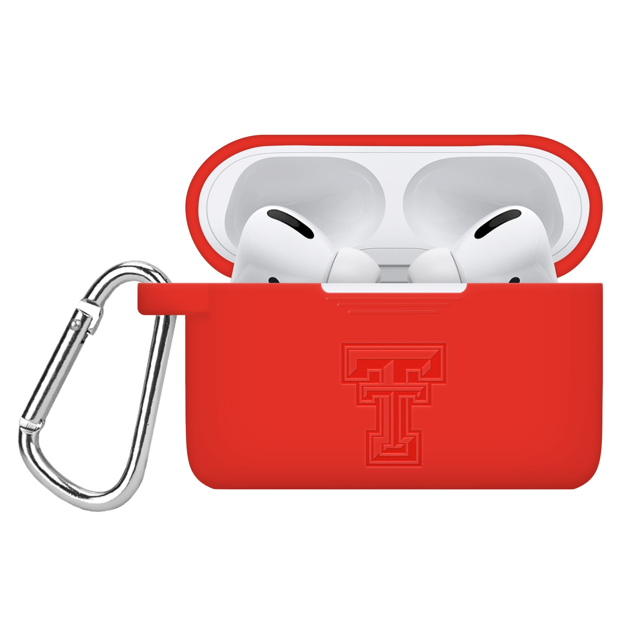 Texas Tech Red Raiders Engraved AirPods Pro 1 & 2 Case Cover