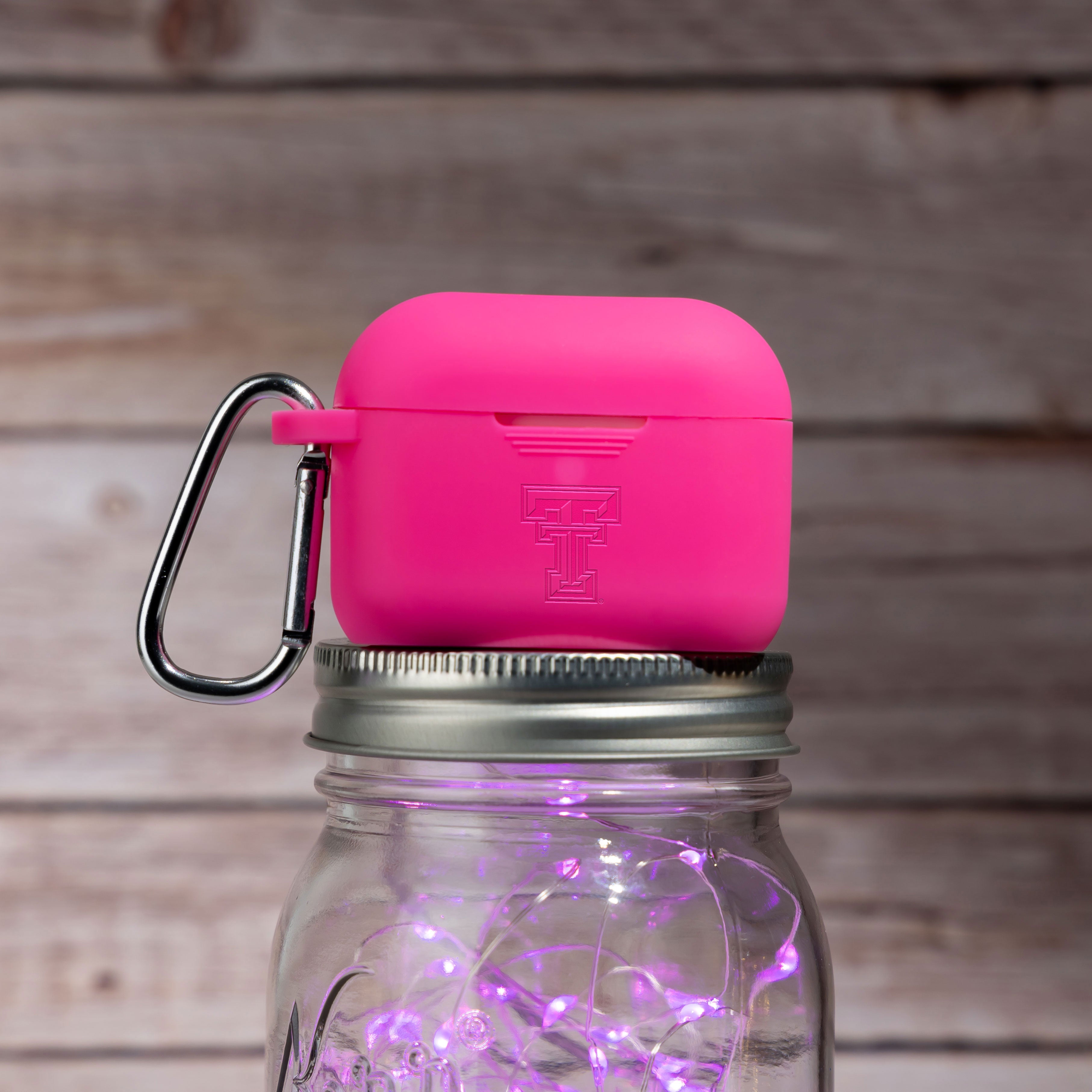 Texas Tech Red Raiders Engraved AirPods Pro 1 & 2 Case Cover