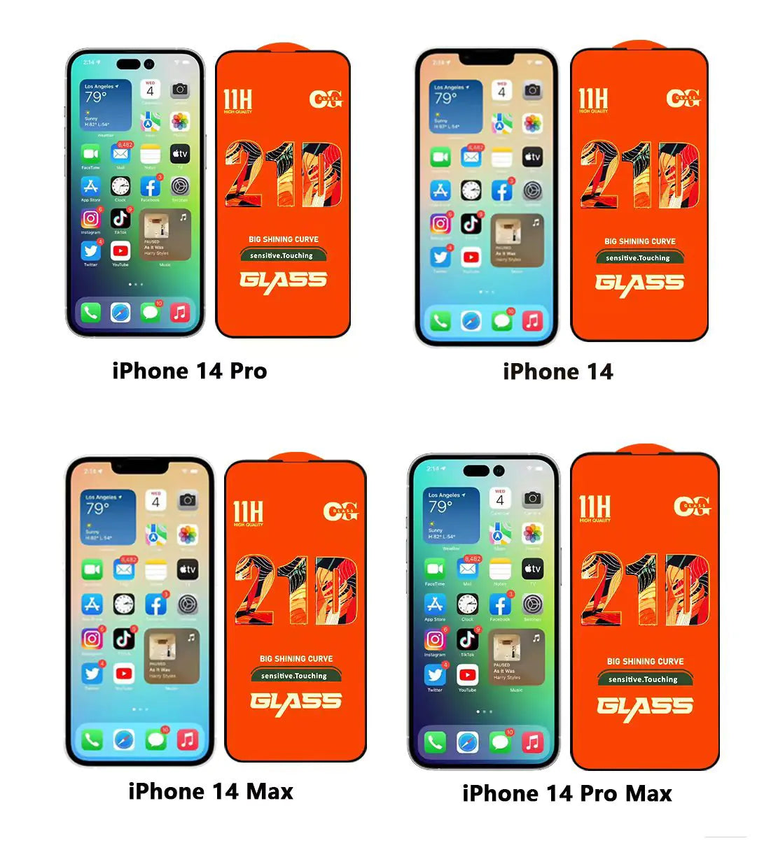 Samsung S21 & A13 Tempered Screen Guard