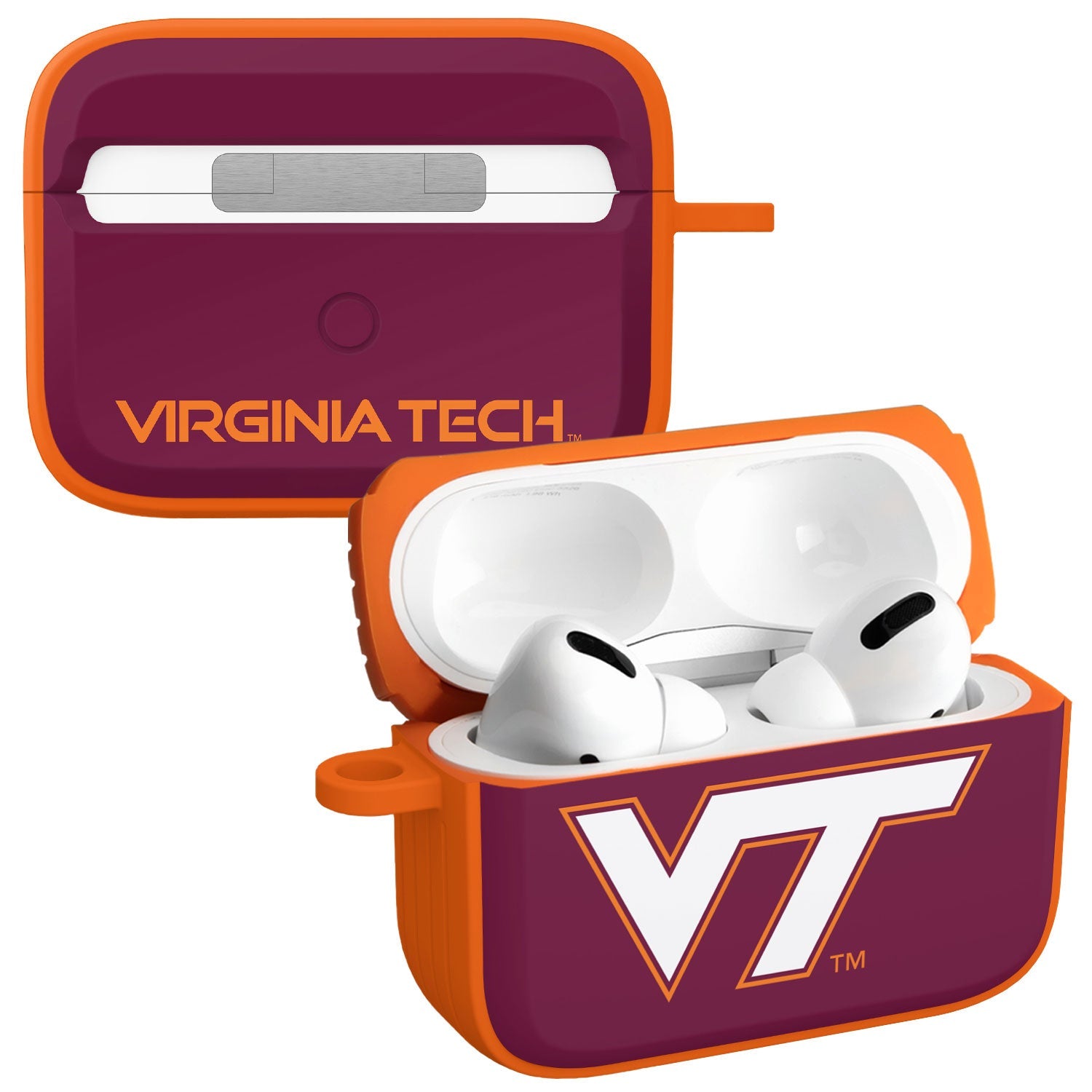 Virginia Tech Hokies HDX AirPods Pro 1 & 2 Case Cover