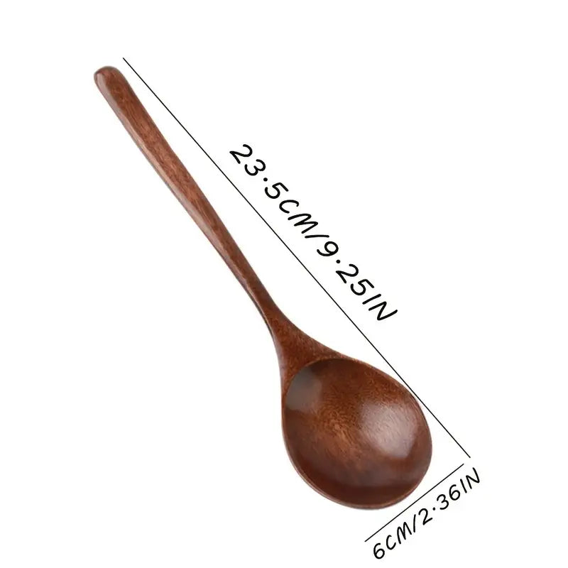 Chic Nanmu Wood Kitchen Spoon