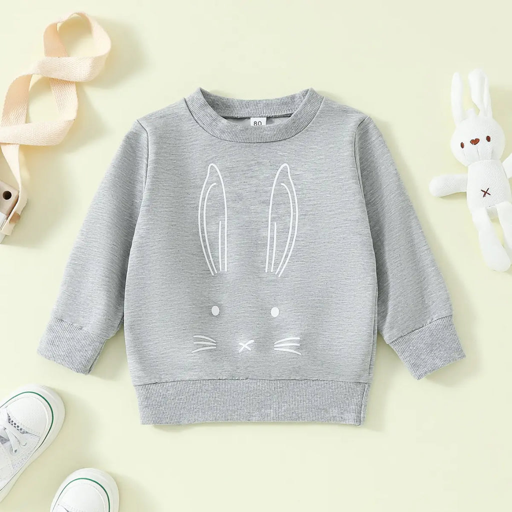 Charming Bunny Girls' Sweatshirt