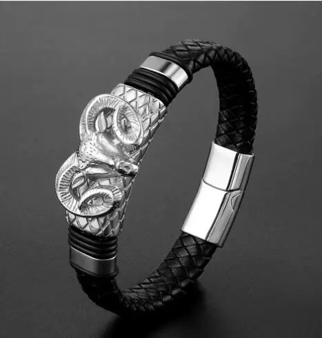 Men's Stellar Steel Braided Bracelet
