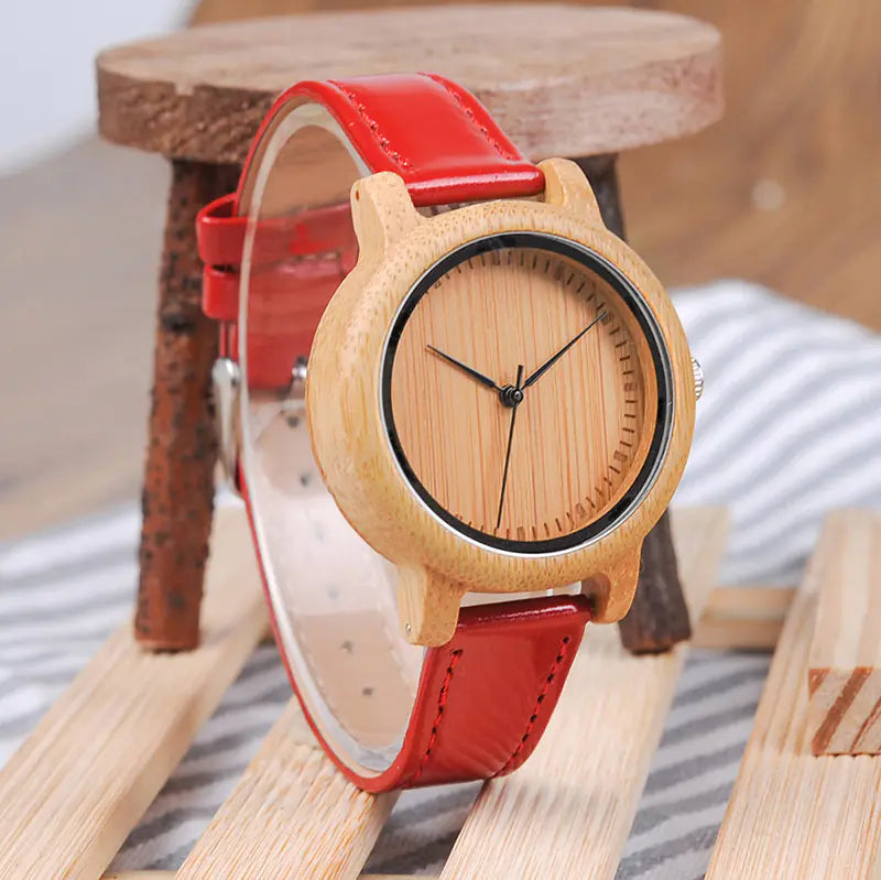 BoBobird Bamboo Elegance Quartz Watch