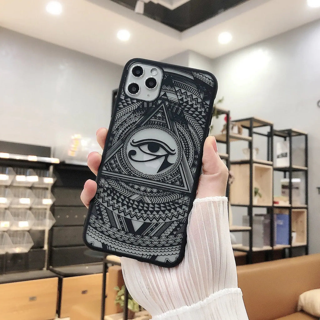 Elegant Acrylic Matte Case for Apple Phones