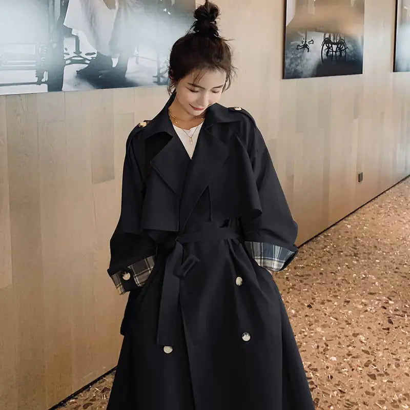 Elegant Loose Fit Women's Coat