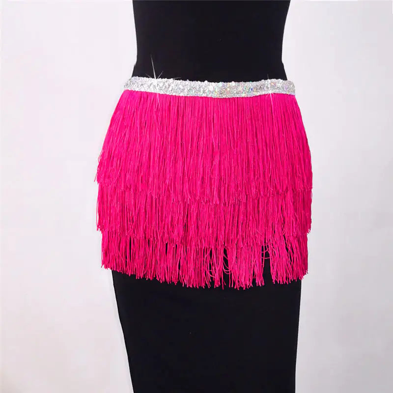 Trendsetter Fringed Skirt - Global Hit