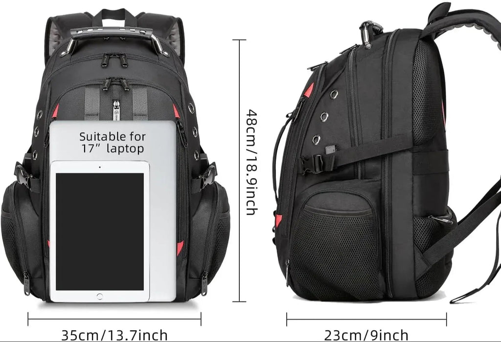 Large Laptop Backpack – 40L TSA-Approved Oxford Travel Pack