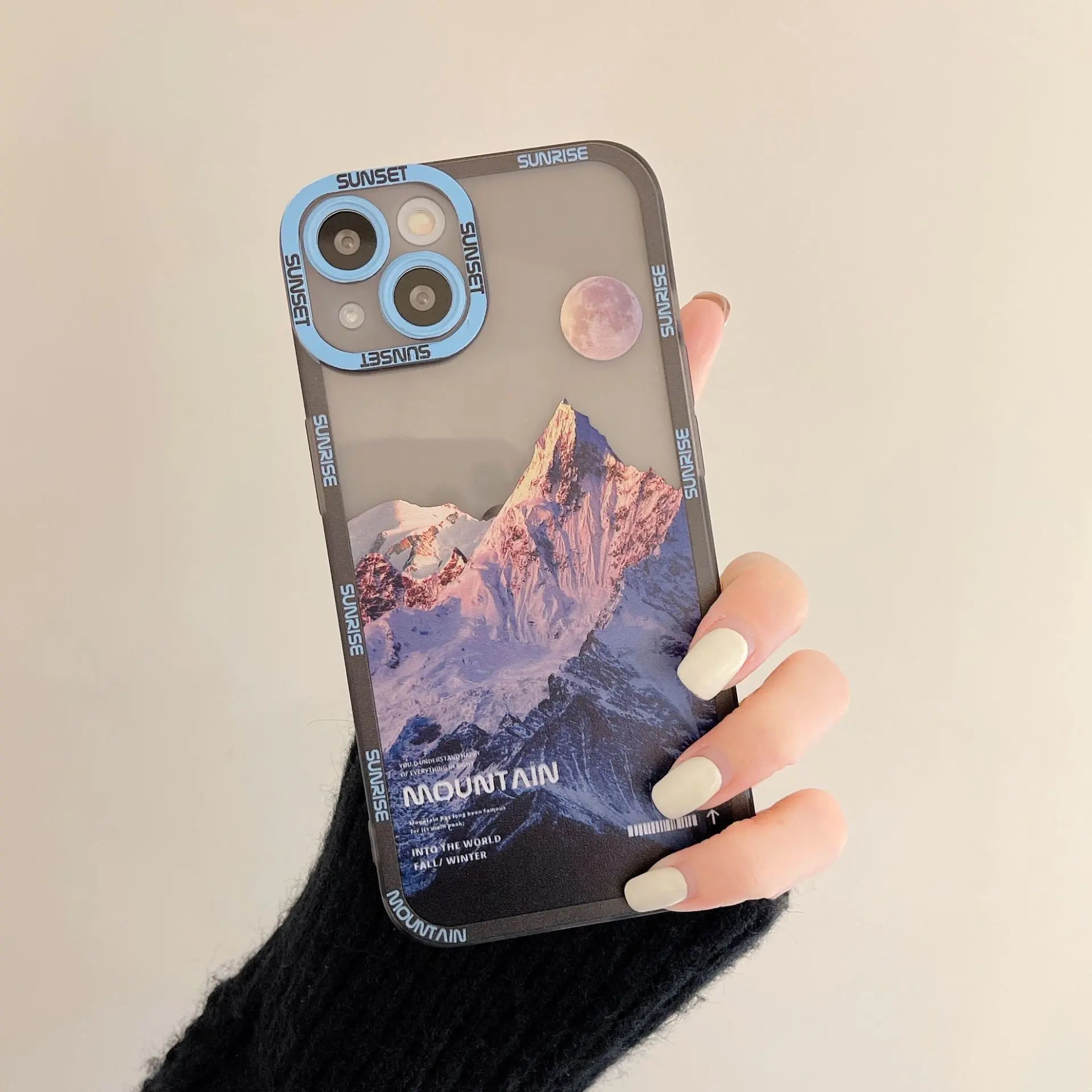 Alpine Frost Silicone Mobile Case