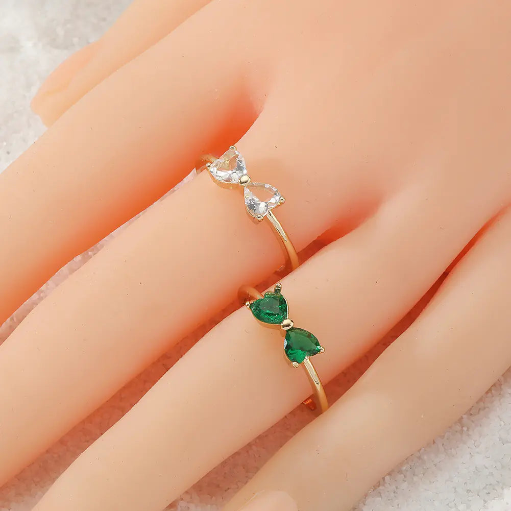 Elegant Bow Design Ring