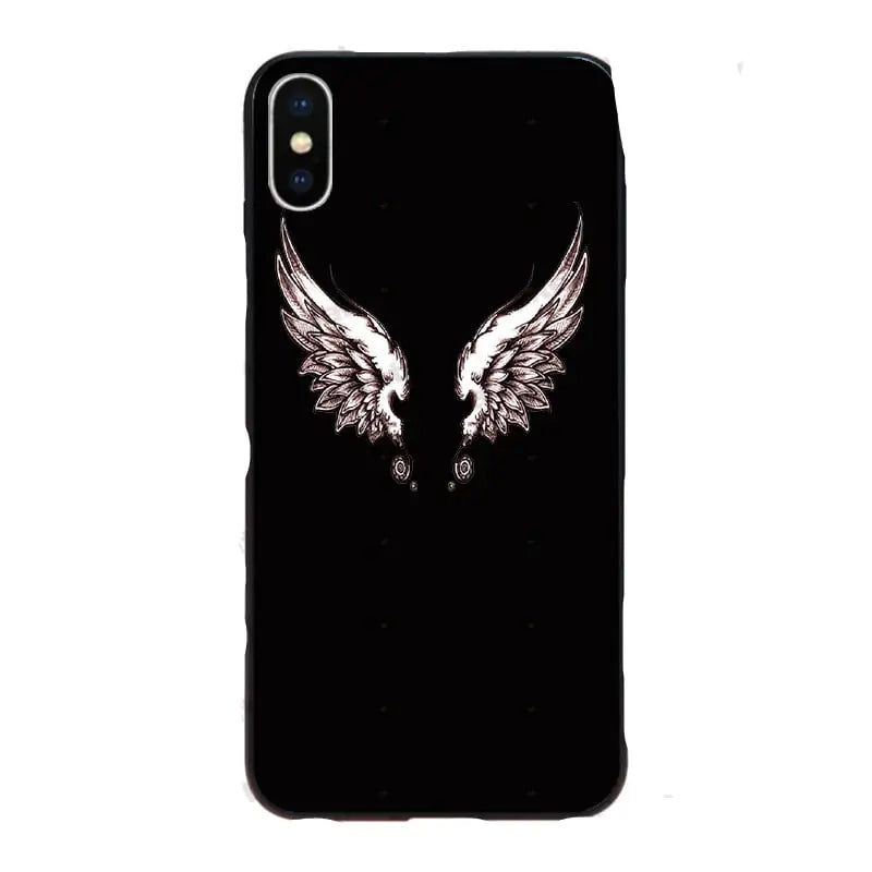 Heaven & Hell Wings iPhone Case