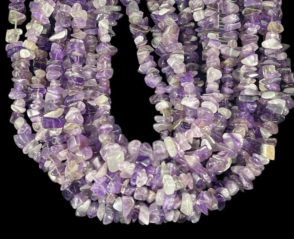 Amethyst 7-10mm Polished Chips