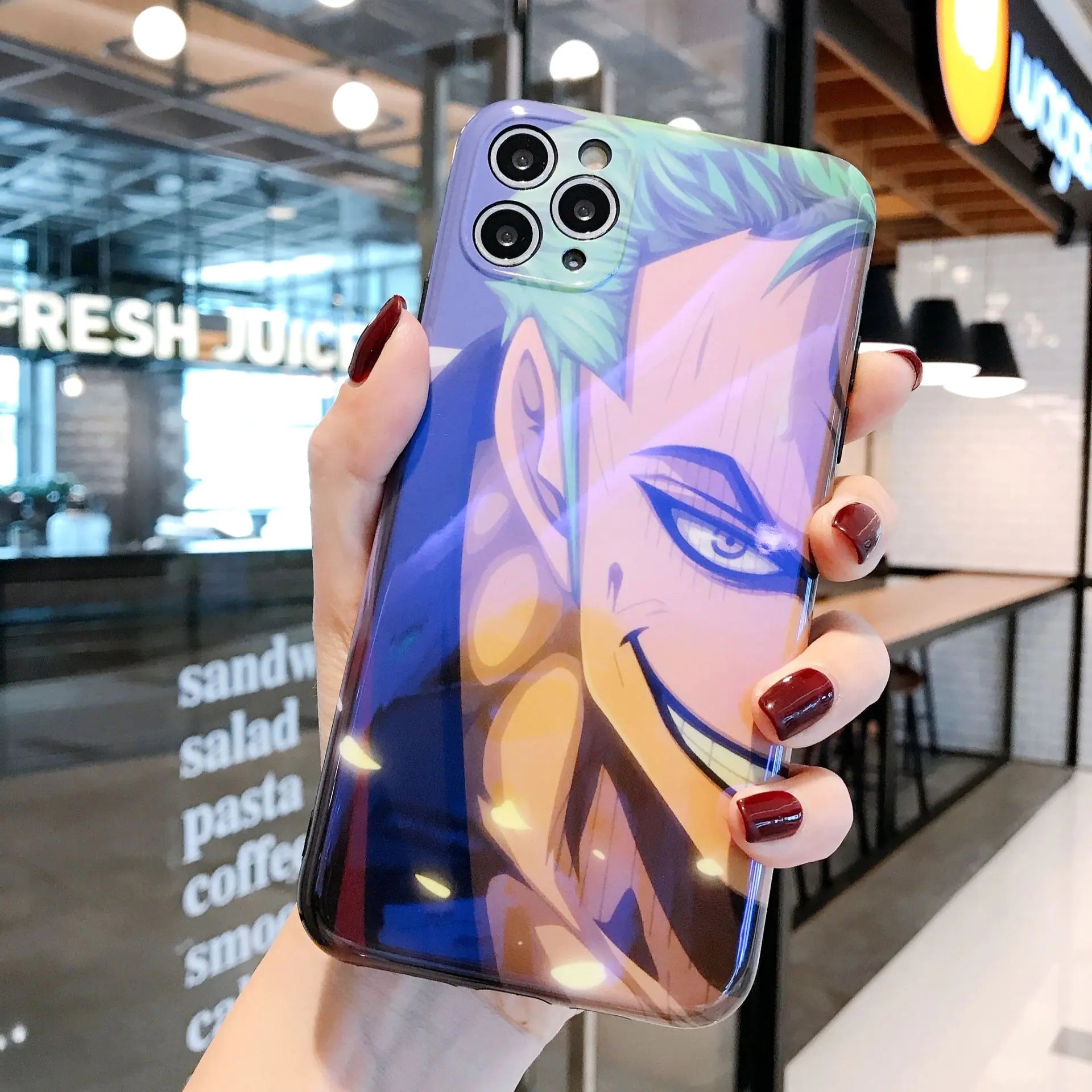 One Piece Anime iPhone Case for Models 13 Pro, 12, 11