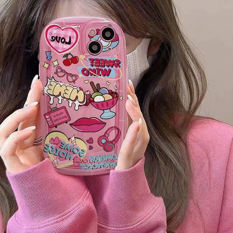 Silicone Sweetheart Phone Protector