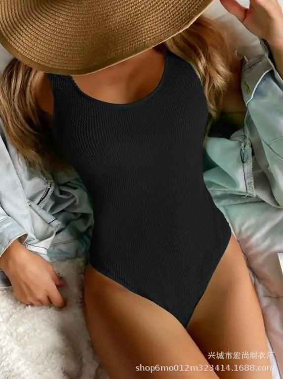 Elegant Backless Women's Swimsuit