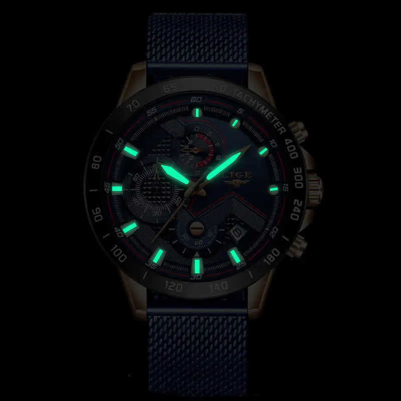 2019 Men's Elegant Mesh Watch