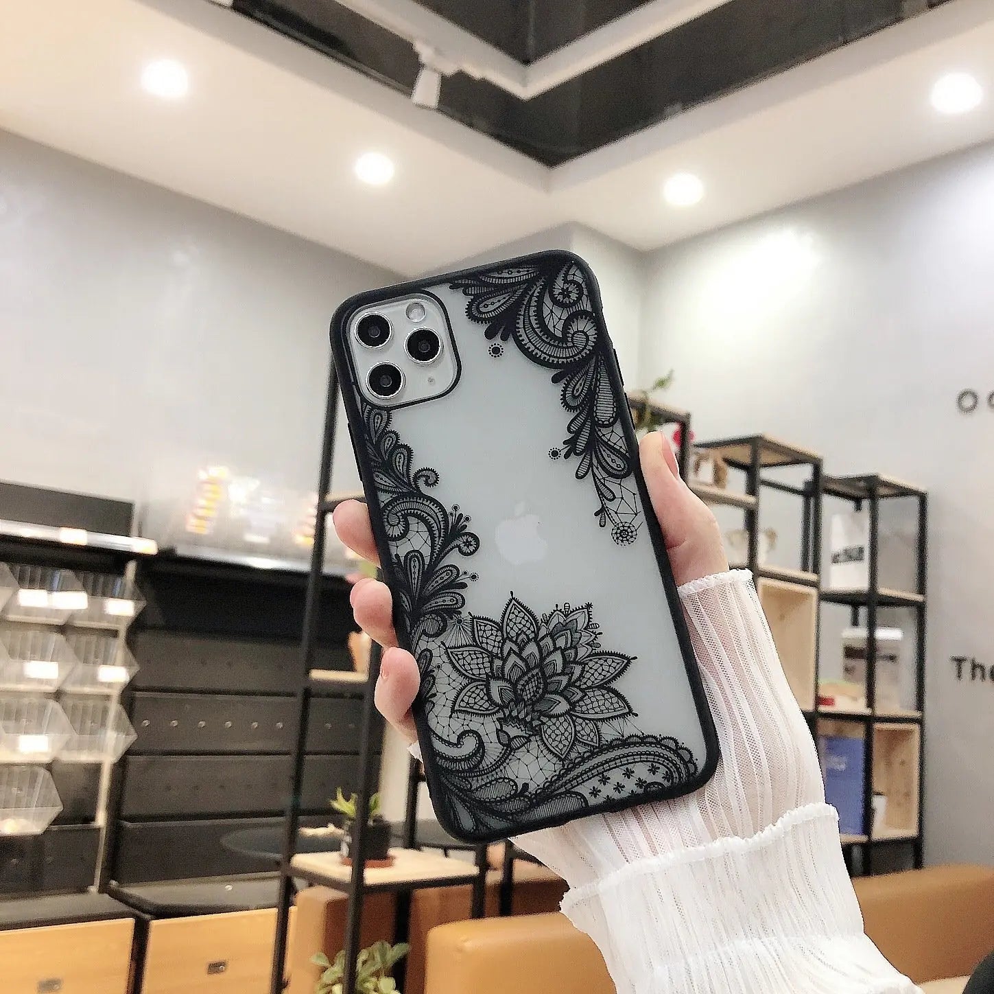 Elegant Acrylic Matte Case for Apple Phones