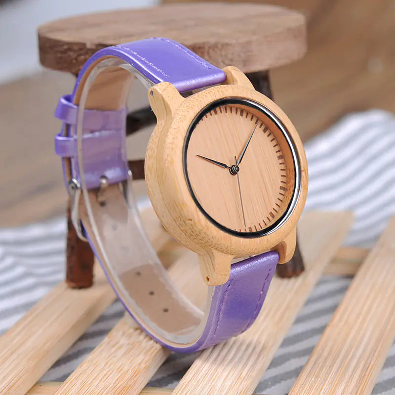 BoBobird Bamboo Elegance Quartz Watch