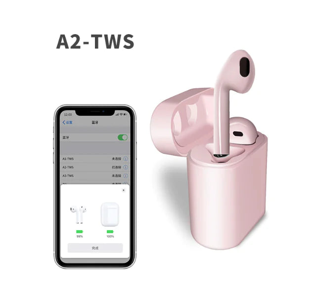 A2-TWS Touch-Controlled Bluetooth Buds