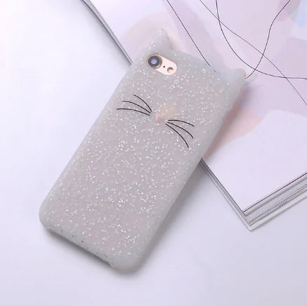 Kitty Charm Silicone Phone Case