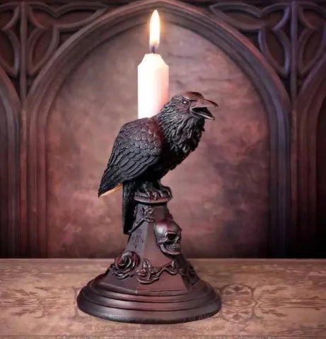 Enchanted Avian Candle Stand