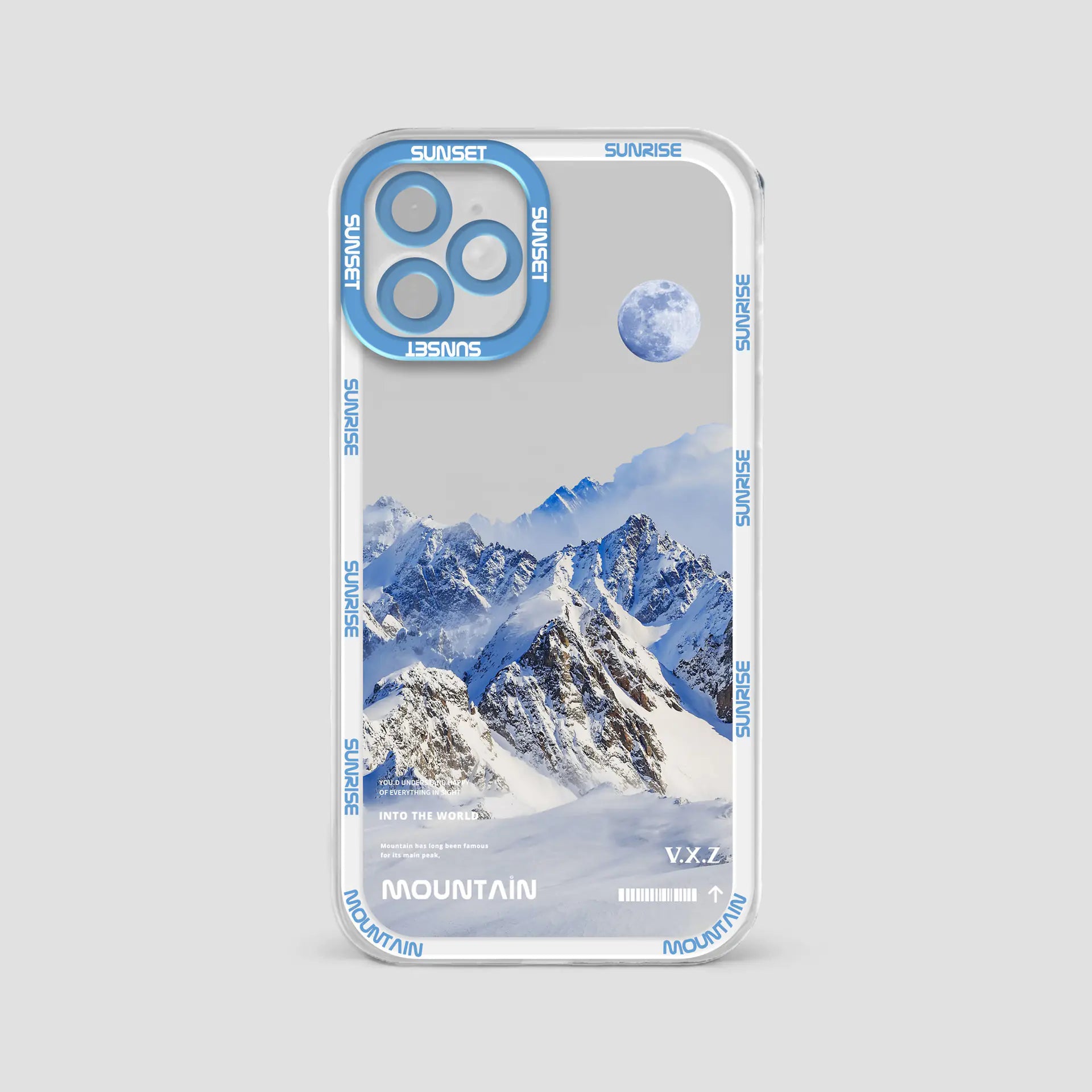 Alpine Frost Silicone Mobile Case